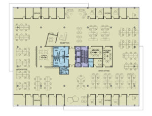 Enclosed Concept Seating Plan